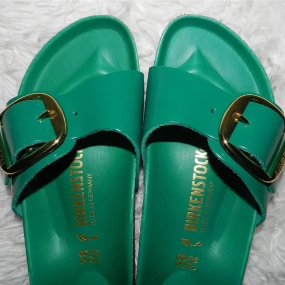 BIRKENSTOCK Arizona big buckle slide sandal digital green🆕📦🏃🏻& SHIPS - Picture 5 of 6